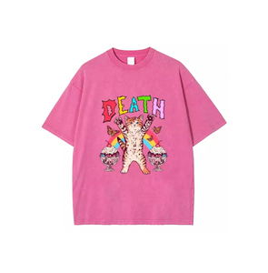 T-shirts pour hommes en coton peigné 100% respirant, coupe ample, personnalisables, prix de gros du fabricant, devant vierge - Product Image 1