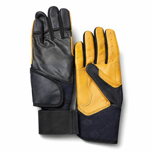 Gants de frappeur en cuir OEM personnalisés avec paume à adhérence douce et support élastique pour le poignet, pour joueurs de baseball professionnels - Product Image 6