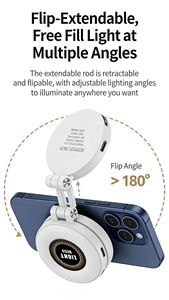 Mini lampe RVB portable pour selfie et vlogging - Product Image 4