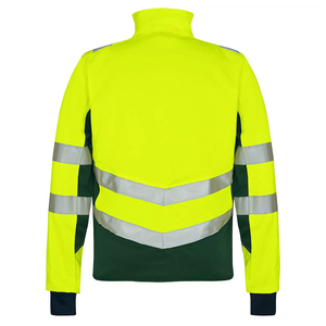 Veste de sécurité haute visibilité imperméable pour homme, best-seller, avec manches longues, vêtements de travail réfléchissants pour la sécurité en extérieur, vestes pour homme - Product Image 4