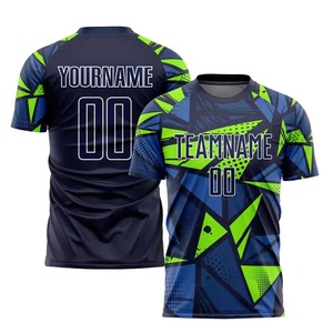 Ensemble de maillot et short de football professionnel personnalisé, imprimé, anti-transpiration, pour équipe - Product Image 4