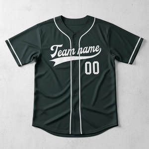 Maillot de baseball personnalisé avec nom, numéro, uniforme d'équipe, t-shirt de sport respirant, fabrication OEM - Product Image 1
