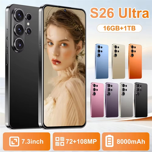 ราคาโรงงาน S26 Ultra 5G สมาร์ทโฟน Android 14 Octa Core หน้าจอ 7.3 นิ้ว แรม 16GB รอม 1TB รองรับซิมคู่ รุ่นปลดล็อค - Product Image 1