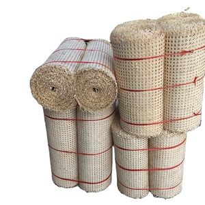 High Quality Rattan Webbing Furniture <b>Materials</b>/ Eco Rattan <b>Material</b> Natural <b>Red</b> Color Holiday - Product Image 1