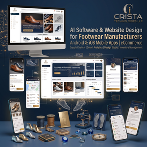 Logiciel d'IA pour les fabricants de chaussures, conception de sites web, applications mobiles Android iOS, WordPress, Shopify, logiciel ERP CRM d'IA, e-commerce - Product Image 3