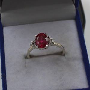 Anillo de Compromiso de Plata de Ley 925 con Turmalina Verde Zubeda Gems, Certificado IGI, para Uso Diario, Regalo Elegante para Mujer - Product Image 5