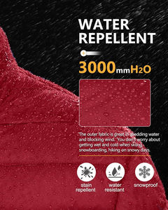 Veste matelassée d'hiver pour homme à prix abordable, qualité supérieure, écologique, imperméable, coupe-vent, col montant, manches longues, fermeture éclair frontale - Product Image 5