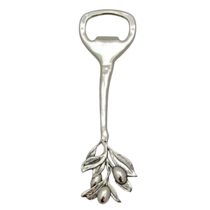 Stainless Steel Bottle <b>Opener</b> Key Shape Olive Branch Design Manual Metal <b>Openers</b> Dishwasher Safe - Product Image 5