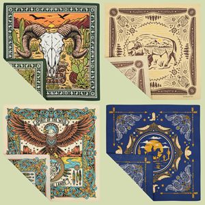 Pañuelo Personalizado de Moda con Estampado a Demanda, 22x22 Pulgadas, 100% Algodón Satinado, Transpirable, Tela Suave Premium, Cómodo y Elegante para Uso Diario - Product Image 2