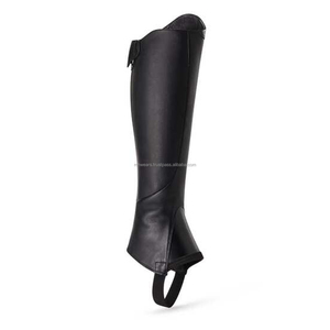 واقيات ركوب الخيل الجلدية المخصصة عالية الجودة من MH OEM للرجال والنساء - Product Image 2