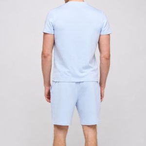 Men <b>Twin</b> <b>Set</b> Short Sleeve T Shirt and Shorts Casual Summer Sportswear Two Piece Outfit Custom OEM ODM Wholesale Clothing <b>Set</b> New - Product Image 6