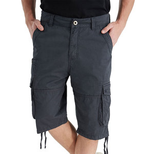 Wholesale Cheap Price Men's Cargo Shorts Basics Cotton Blend <b>Material</b> Multiple Pockets Lightweight Top Design Men's Cargo Shorts - Product Image 1