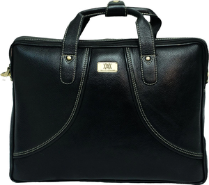 WRIZA Premium Genuine <b>Leather</b> Minimalist Eco-Friendly Laptop Messenger Bag for Men | 15.6 Inch Office <b>Briefcase</b> Adjustable - Product Image 6