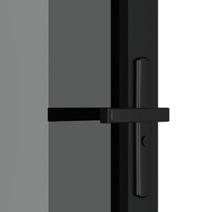40.4 \ "x79.3 \" vetro ESG nero e porta interna scorrevole in alluminio - Product Image 5