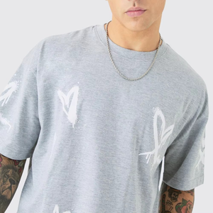 Ensemble T-shirt et Short Personnalisé Couleur Unie pour Homme – Survêtement Décontracté Été avec T-shirt Épaules Tombantes et Short – Tenue 2 Pièces Streetwear - Product Image 5