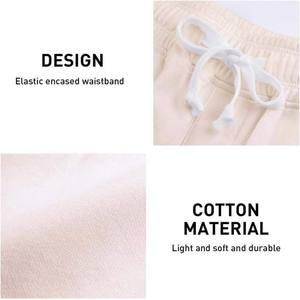 Pantalones Cortos Deportivos de Algodón con Cintura Elástica y Logotipo Personalizado al por Mayor para Hombre, Pantalones Cortos de Felpa Lisos, Pantalones Cortos de Moda para Hombre - Product Image 6