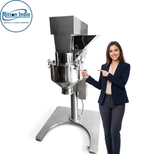 Micron India - Machine industrielle en acier inoxydable pour granulation et pulvérisation à sec/humide pour l'industrie alimentaire, 1 kW, 30 kg, garantie 1 an, Gujarat - Product Image 5