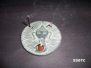 Stéatite naturelle de Style de luxe avec la meilleure finition support de tour de bâton d'encens sculpté poli pour la décoration de la maison et du Restaurant - Product Image 5