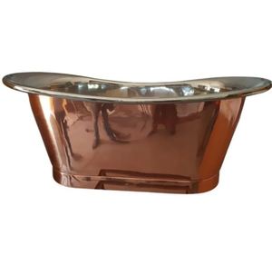 Bañera Ovalada de Cobre de Lujo Independiente para Adultos - Product Image 2
