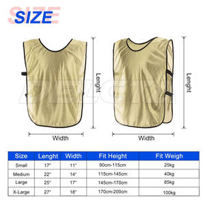 Nouvelle arrivée : Gilet de sport uni, grande taille, léger, pour adulte - Product Image 3