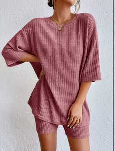 Nouveaux ensembles courts pour femmes style streetwear respirants – Arrivée chaude pour la vente en ligne - Product Image 2