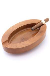 Cenicero de madera para cigarrillos, cenicero de madera de Sheesham con cajón para cenizas - Product Image 5