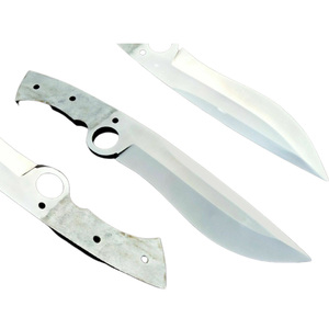 Custom Handmade Industrial DIY Stainless Steel Clip Point Straight Edge Blank Blade 14 Inches for Bowie Knife OEM/ODM/OBM - Product Image 6