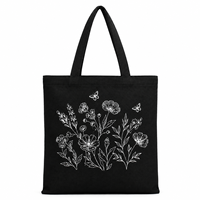 Sac fourre-tout en toile de haute qualité et résistant avec longue poignée, grande capacité, tailles et design personnalisés pour femmes