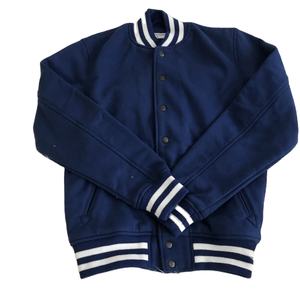 2025 chaqueta universitaria personalizada con cuello levantado para hombre High Street College Letterman estilo OEM bordado Chenille parche abrigo de invierno - Product Image 1