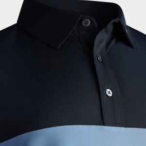 Meilleures ventes, chemise pour homme de bonne qualité, impression personnalisée, tissu en polyester respirant, tricoté, manches courtes, logo sur le devant, 180g - Product Image 2