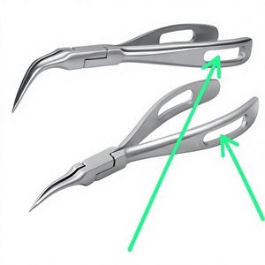 Pinzas Manuales para Extracción/División de Raíces, Instrumentos Dentales Tipo Distractor, Agarre Ergonómico, Acero Inoxidable, Clase I, Certificado CE - Product Image 3