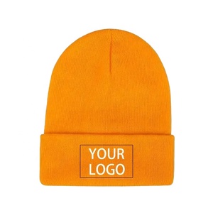 2026 Custom White Beanie Hat 100% Acrylic Embroidery Logo Unisex Casual <b>Winter</b> <b>Cap</b> For Adults <b>Cap</b> - Product Image 4