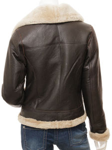 Chaquetas de Cuero Genuino para Mujer, Diseño Personalizado, Transpirables, Ligeras y Cómodas, Chaquetas de Cuero Elegantes para Invierno, OEM - Product Image 2