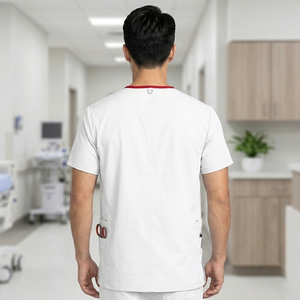 Camiseta Médica para Doctor/Enfermera, Blusa Médica para Enfermera/Dentista, Blusa Médica 100% Poliéster/Algodón - Product Image 2