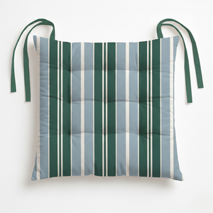 Cojín para Silla de Comedor, Cojín de Asiento de Algodón Suave con Lazos para Sillas de Cocina, Oficina y Patio - Product Image 3