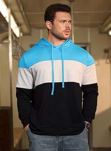 Sudadera con Capucha de Poliéster y Algodón para Hombre, con Logotipo Personalizado, Forro Polar, Estilo Casual Urbano, Transpirable, Ecológica, con Bolsillo - Product Image 2