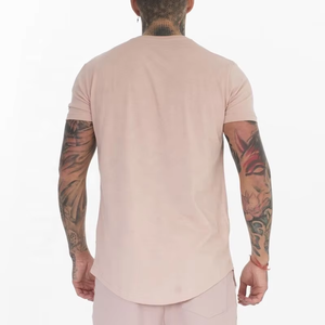 new collection Men Half Sleeves t Shirt Casual Wear With New Adult Wholesale Men Cotton T Shirt mens solid colour <b>tshirt</b> - Product Image 4