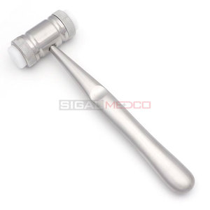 Premium Quality German Stainless Steel Manual Mead Mallet Orthopedic Hammer Durable Plastic Head for Hard <b>Bone</b> Lifting <b>Surgical</b> - Product Image 4
