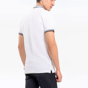 เสื้อโปโลแฟชั่นดีไซน์ทันสมัยยอดนิยม ผู้ผลิตที่ดีที่สุด น้ำหนักเบา สินค้ามาใหม่ เนื้อผ้านุ่ม ระบายอากาศได้ดี คุณภาพพรีเมียม รับทำโลโก้ตามสั่ง - Product Image 5
