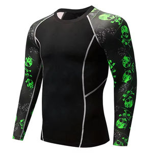 Rashguard personnalisé pour homme à manches longues, respirant et doux pour l'été - Vêtements de fabrication - Product Image 3