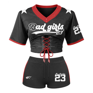 ชุดเซ็ตเสื้อฮู้ดซิปและกางเกงวอร์มสำหรับผู้หญิง ทรงโอเวอร์ไซส์ ไหล่ตก ลายเรียบ ชุด 2 ชิ้น - Product Image 5