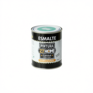 Peinture acrylique satinée noire en pot - Product Image 1