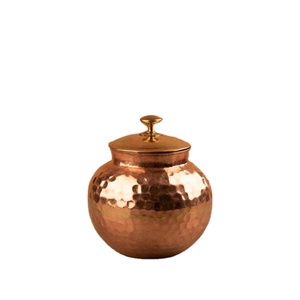 Dispensador de agua de cobre, alta calidad, de cobre puro Matka, enfriador elegante para agua de refrigeración, uso doméstico y de cocina - Product Image 1