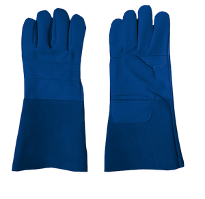 Guantes de Soldadura TIG de Doble Palma Reforzados, Construcción de Cuero de Vaca, Forro de Algodón, Resistentes al Fuego y al Calor - Product Image 5
