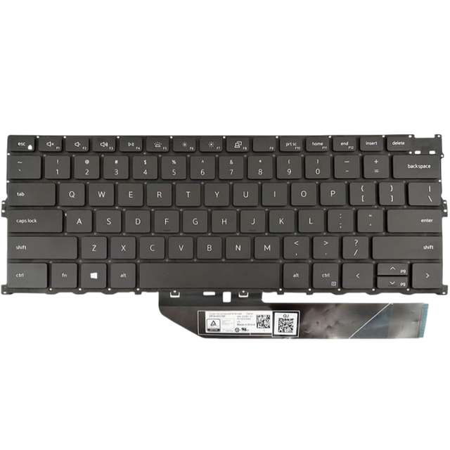 Best Quality Black US Backlit Replacement Laptop Keyboard for Dell XPS 13 9300 9310 PN 00Y78C 0Y78C Notebook Spare Parts