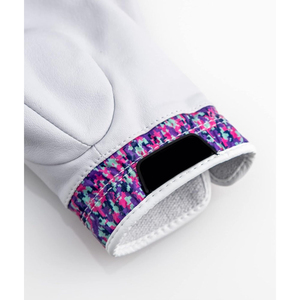 Gant de golf pour gaucher avec logo personnalisé, en cuir véritable, impression par sublimation, respirant, antidérapant, fabricant OEM ODM, vente en gros - Product Image 5
