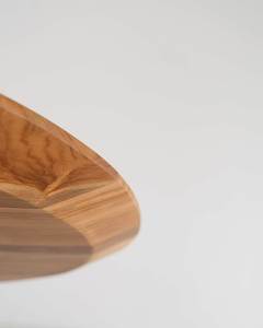 Juego de Mesa de Comedor Ovalada de Madera de Teca Estilo Japandi, Sillas de Comedor Modernas, Fabricante de Muebles de Indonesia - Product Image 3