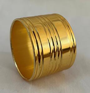 Anneaux de serviette en métal de luxe modernes - Écologiques et durables pour les mariages - Product Image 5