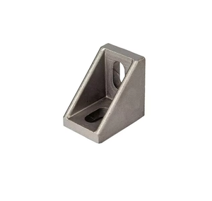Connecteur de porte d'angle, Portes industrielles, Cadres en alliage d'aluminium industriels, Fenêtres de protection de machines, Systèmes modulaires industriels - Product Image 1
