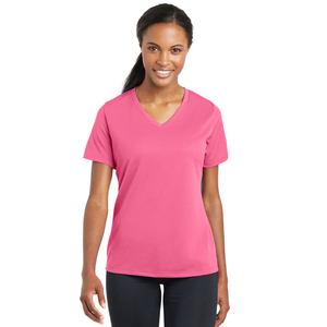 100% Cotton Breathable <b>Women</b> Short Sleeve Tops <b>V</b> <b>Neck</b> Cotton Summer <b>T</b> <b>Shirt</b> With Shipment And Delivery For Summer Wear - Product Image 6